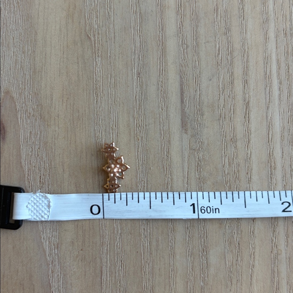 Maria Tash Opal and Diamond Three Flower Garland Rose Gold Earring - Picture 7 of 7